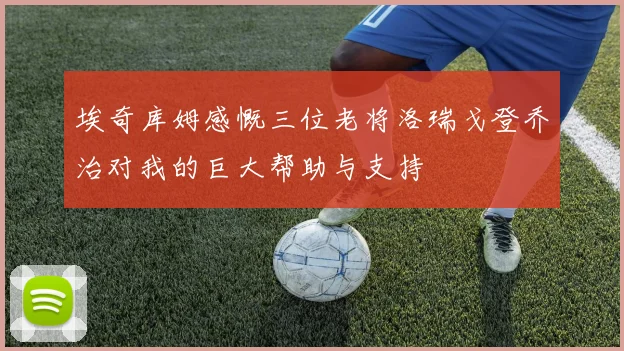 埃奇库姆感慨三位老将洛瑞戈登乔治对我的巨大帮助与支持